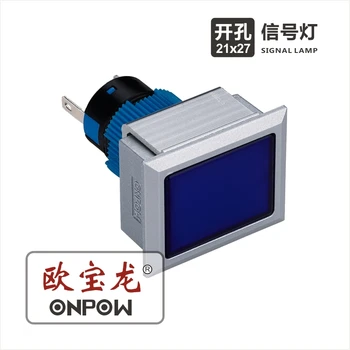 

ONPOW 22mm rectangular head indicator LAS1-AWJ-D/ CE, RoHS