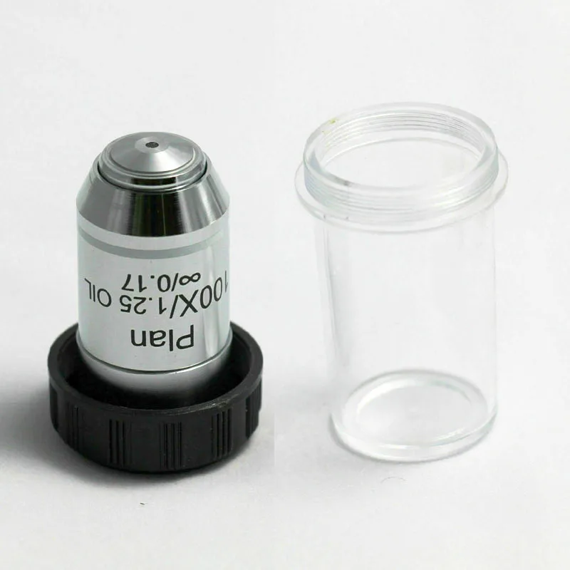 microscopio lente objetiva infinito planejamento din 4x 10x 20x 40x 60x 100x 05