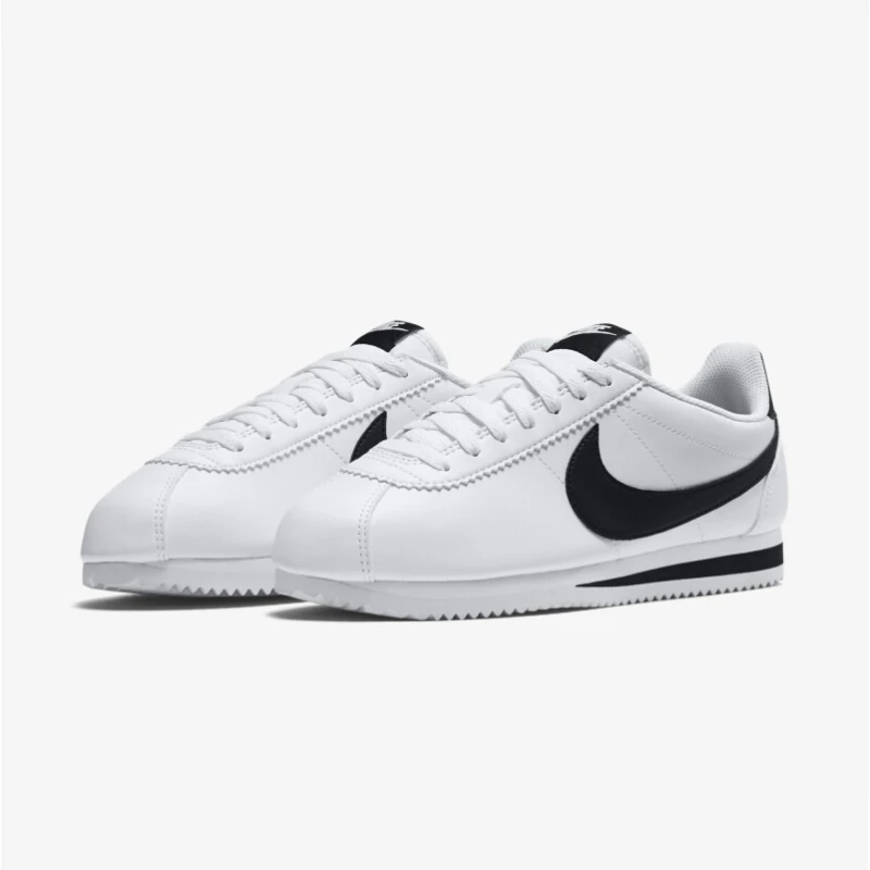 Женская обувь для первого года NikeClassic Cortez белая красная черная и повседневная