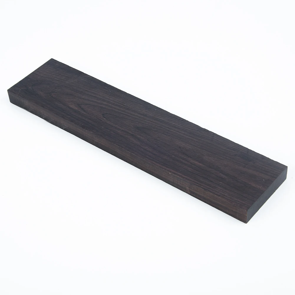 

Black Ebony Wood Block For Guitars Musical Instrument Material 20cm*4.5cm*1.1cm