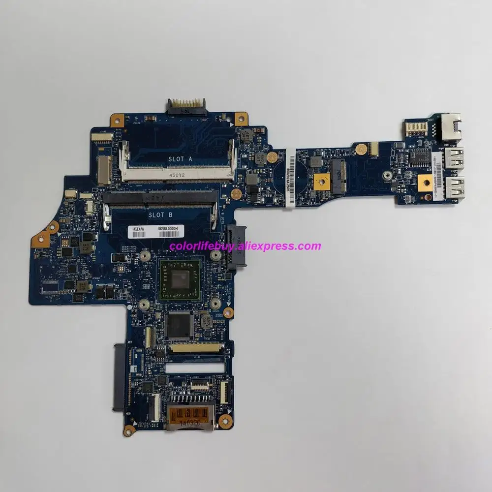 

Genuine H000078530 CA10AN/AB UMA MB REV : 2.1 w A6-6310 AM6310 Laptop Motherboard for Toshiba Satellite L45 L45DT Notebook PC