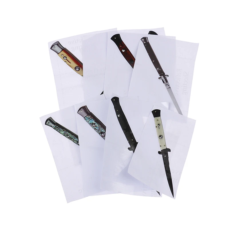 15cm Automatic Switchblade Knife Car Truck Decal Bumper Window Graffiti Stickers Waterproof For Car Or Home Decoration