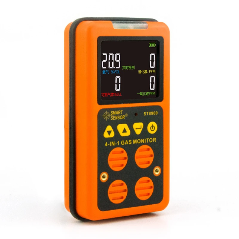 

Rechargeable Combustible Gas Detector Portable Gas Monitor Degree Test Tool LCD Display WWO66