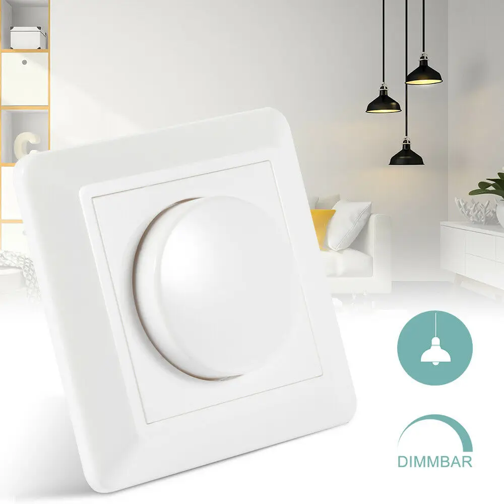 220v led dimmer interruptor escurecimento controlador de velocidade para luz teto regulável downlight spotlight plugue da ue