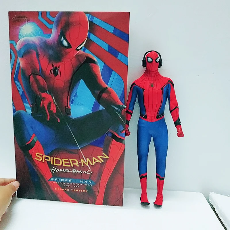 Skup 30cm HC gorące zabawki kompatybilny Marvel Avengers Spiderman Hero BJD stawy ruchome działania model figurki zabawki lalki na prezent