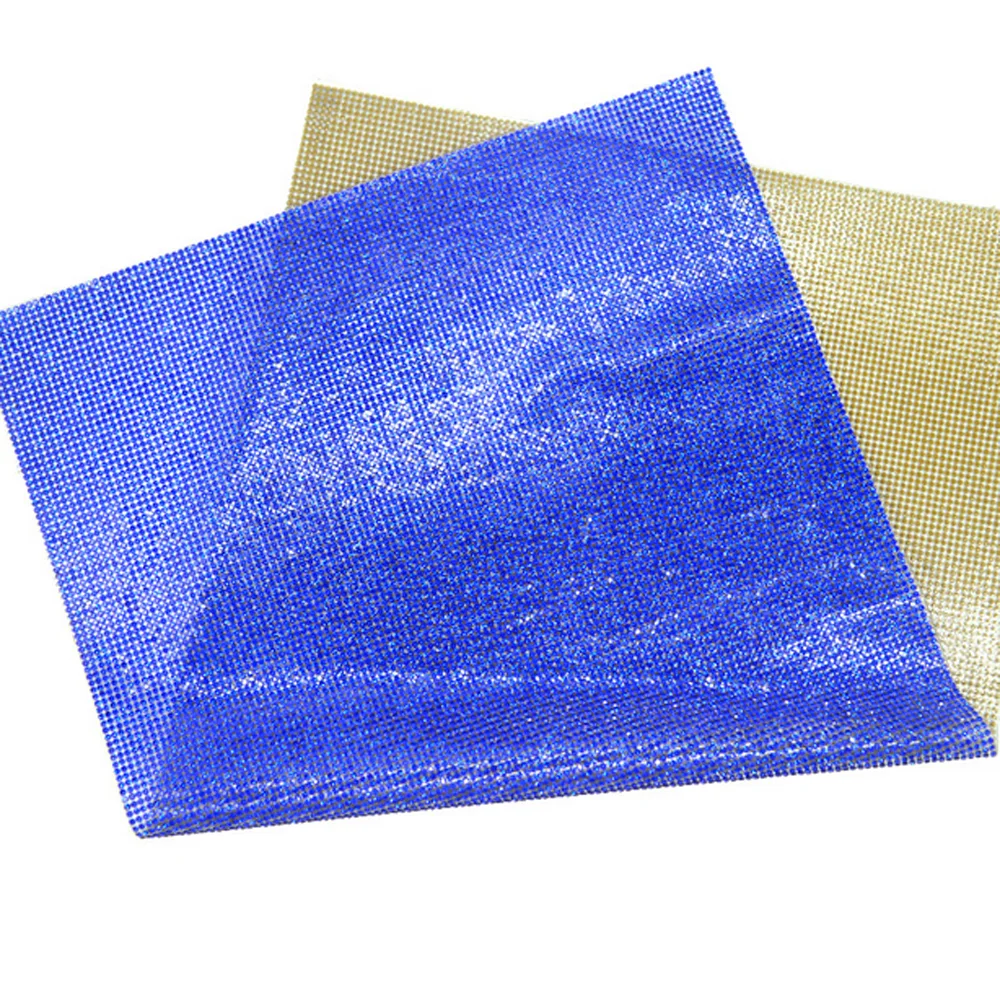 rhinestone sheet blue