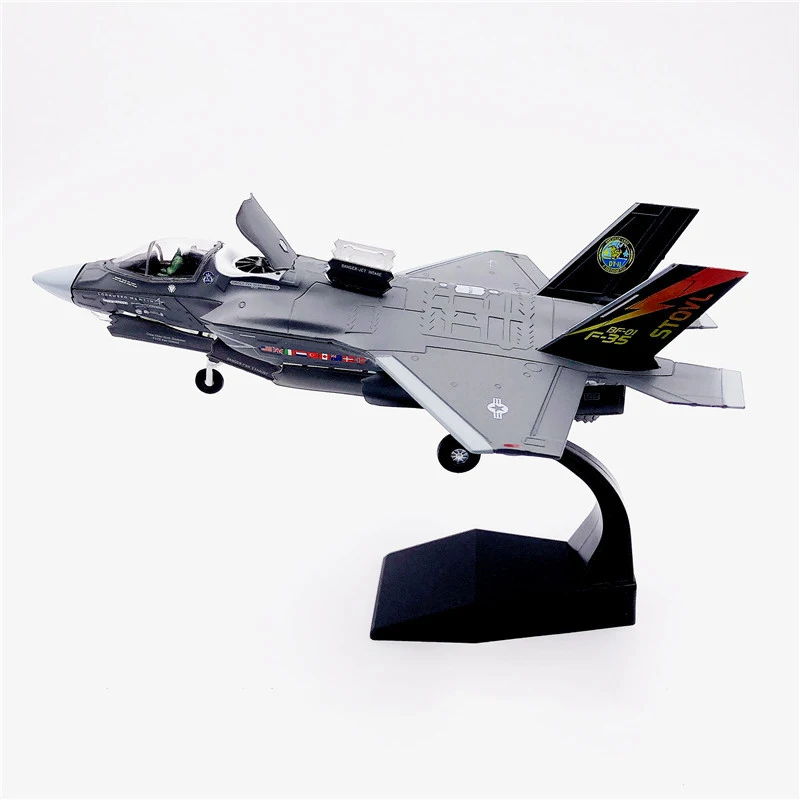 1: 72 1/72 масштаб армии США F-35 F-35B F35 Lightning II Joint Strike Jet Fighter литой металлический самолет модель самолета детская игрушка