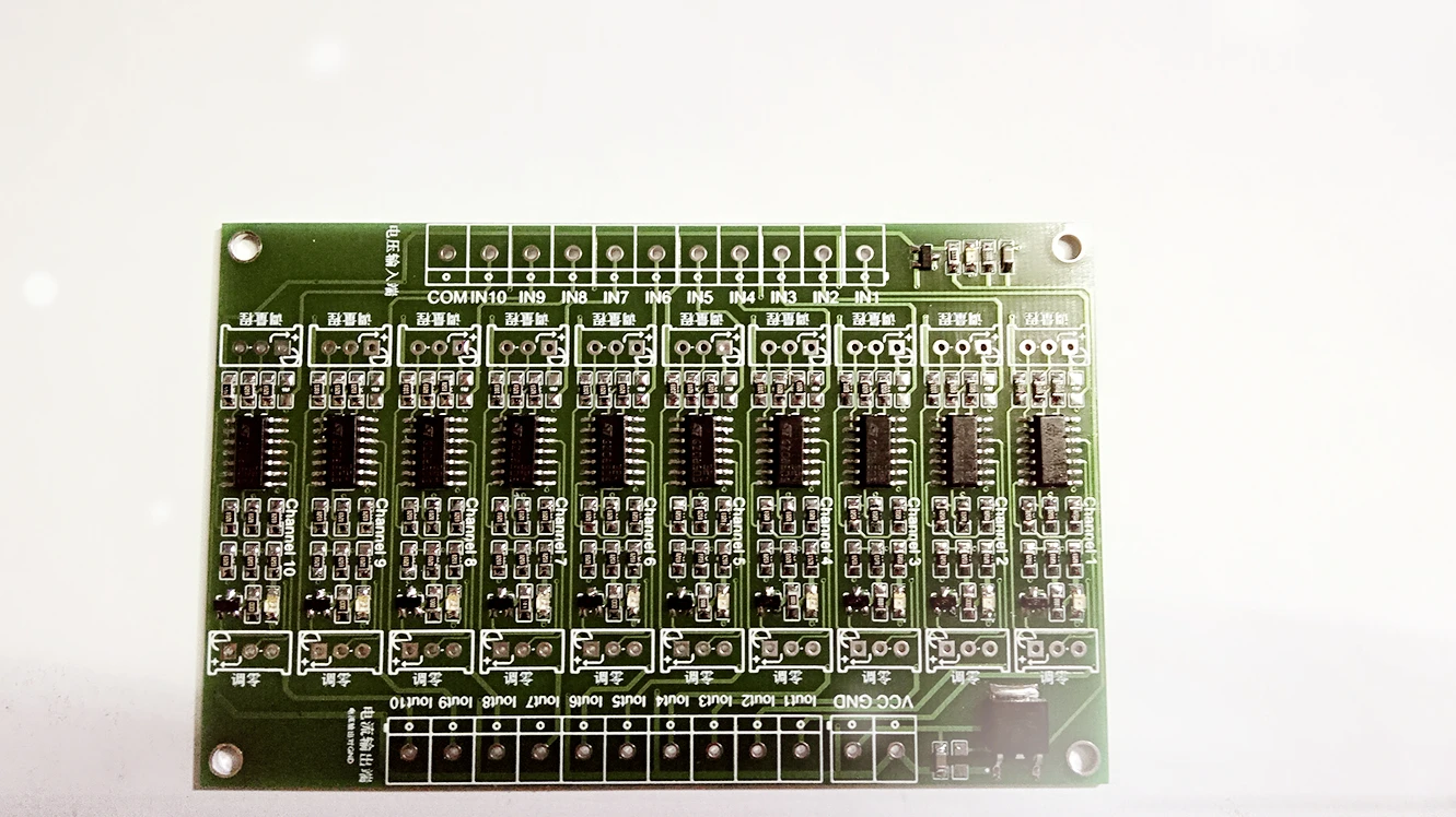 Buy Voltage to Current Module Multiple Decimal Out 0-3.3v/5v/10v/15v to 4-20mA Transmitter