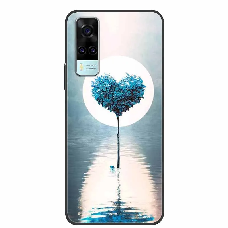 Cute Cartoon Shockproof Soft Silicone TPU Back Cover - Enhanced Protection and Style
