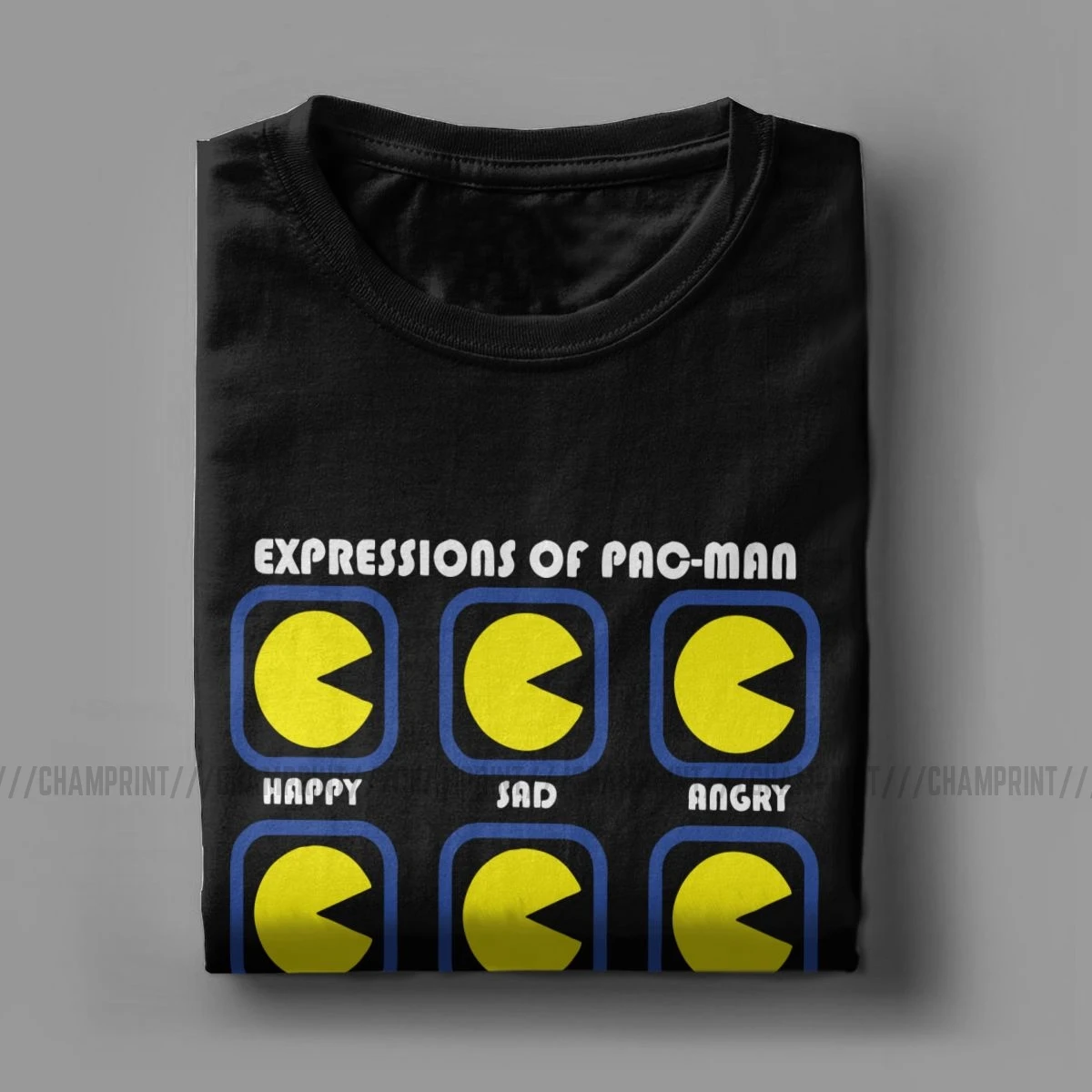 Awesome The Expressions Of Pac-Man Футболка мужская футболка Pacman Pakkuman Ретро 80s аркадная игровая футболка Летняя одежда