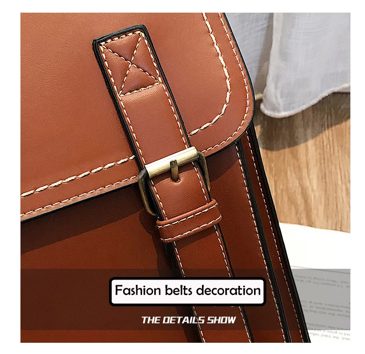 2019 New Luxury Designer Backpacks Women High Quality Yellow Square Backpack Leather Fashion Brand School bag for Teenager Girls (18)