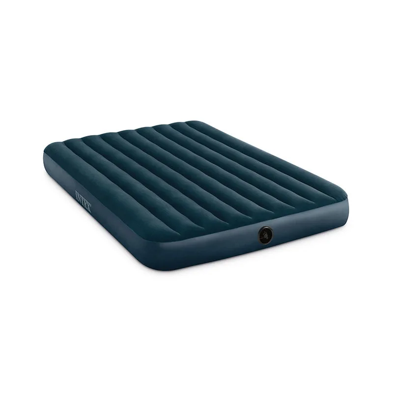 

INTEX Air Bed Green Inflatable Bed Household Outdoor Air Cushion Sheet Double Extra-large Thick Inflatable Mattress