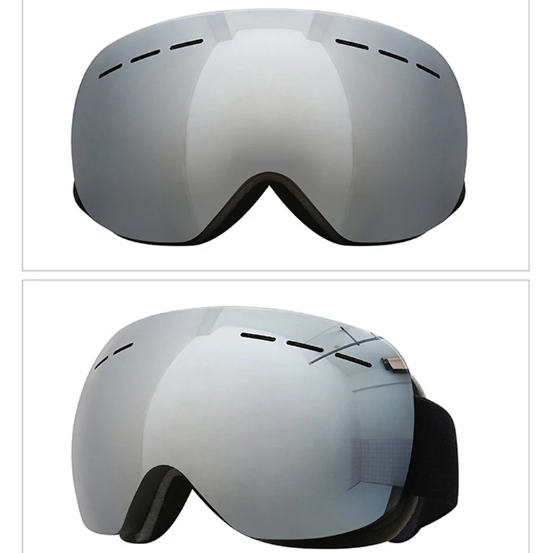 Ski Goggles Double Layers UV400 Anti-fog Big Ski Mask Glasses Skiing Snow Men Women Snowboard Goggles Anti-fog Ski Mask