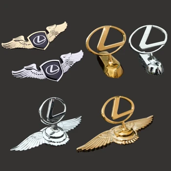 

Car Front Hood Badge Sticker for Lexus Logo IS IS200 ES350 CT200h GS300 RX IS250 RX350 GS LS430 NX LX470 GX470 LS460 Accessories