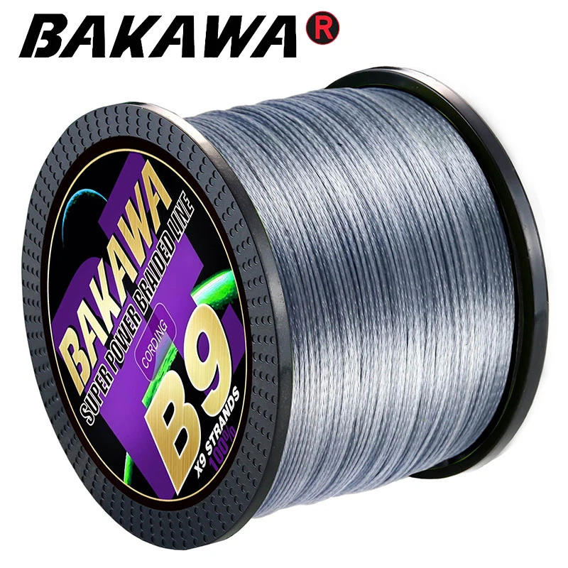 BAKAWA Fishing Line Japanese Multifilament 4 9 12 Strands Saltwater