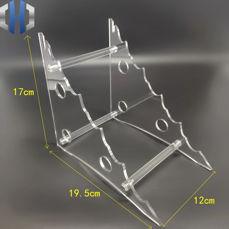 Дизайн акриловый нож стенд/плексиглас держатель для ножей/Держатель ножей EDC