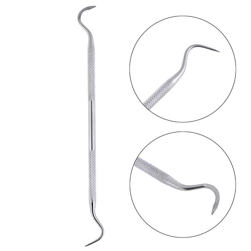 Stainless Steel Double-ended Tooth Care Tool Tooth Scaler Dentistry Instrument Teeth Cleaning 1PCS teeth cleaner