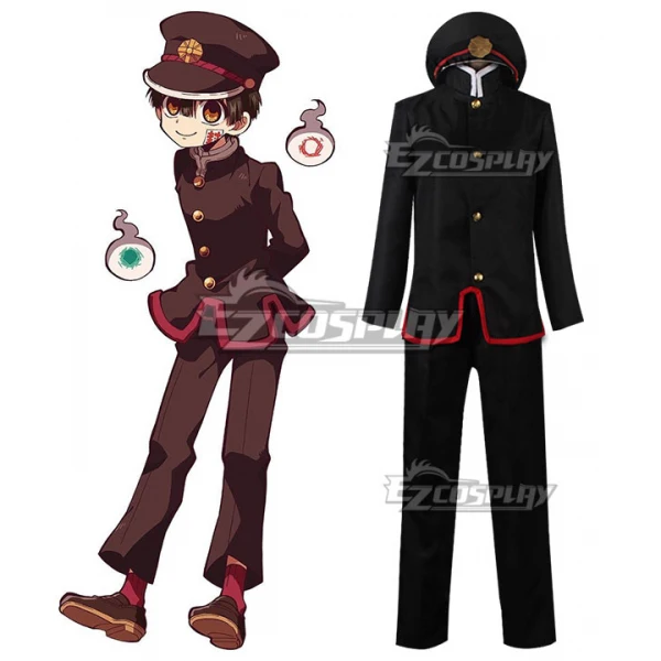 Details about   Anime Toilet-Bound Hanako-kun 花子くん Cosplay Costume uniform Christmas Party