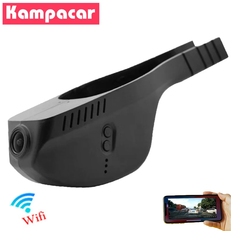 Kampacar SKD02 C Wifi Автомобильный видеорегистратор для Skoda Kodiak kodiq Rapid Fabia Superb 3v Octavia a7 a5 FL