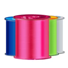 Нейлоновая Леска, супер прочная нейлоновая леска, 500 м, 2-35LB, моноволоконная леска, японский материал, рыболовная леска для ловли карпа