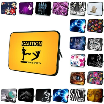 

Neoprene 7 inch 10" 12" 13.3 14" 15" 17" Laptop Netbook Computer Chromebook Bag Print Case For Dell Acer Sony Macbook Chromebook