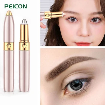 

Mini Electric Eyebrow Trimmer USB Painless Eye Brow Epilator Razor Portable Facial Hair Remover Women Make Up Eye Brow Shaper
