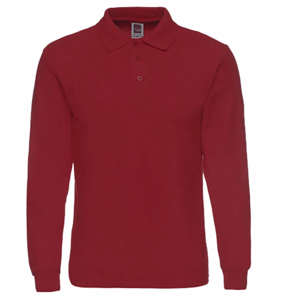 mens polo wine red