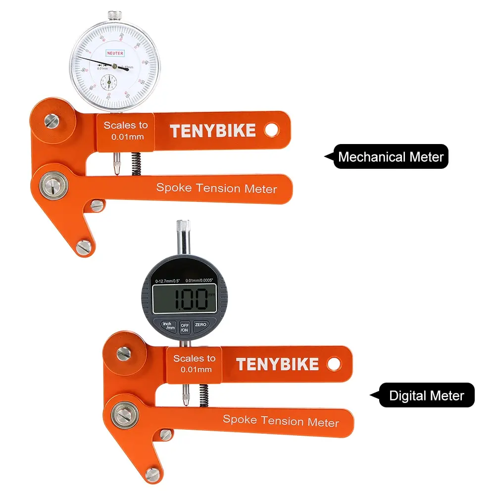 

Bike Indicator Bicycle Spoke Tension Meter Cycling Wheel Spoke Tensiometer Bicycle Wheel Builder Measurement Bicycle Repair Tool