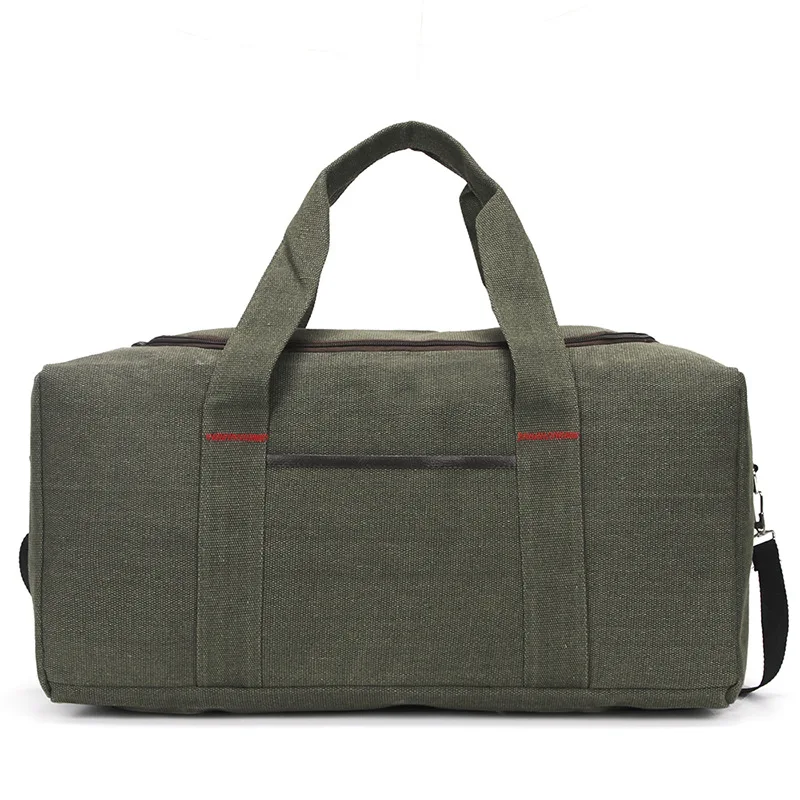 High Capacity Travel Bag Weekend bag Duffle Bag Men Women Casual Vacation Daypack Ladies Hand Bag Laptop Satchel Durable - Цвет: Amy Green