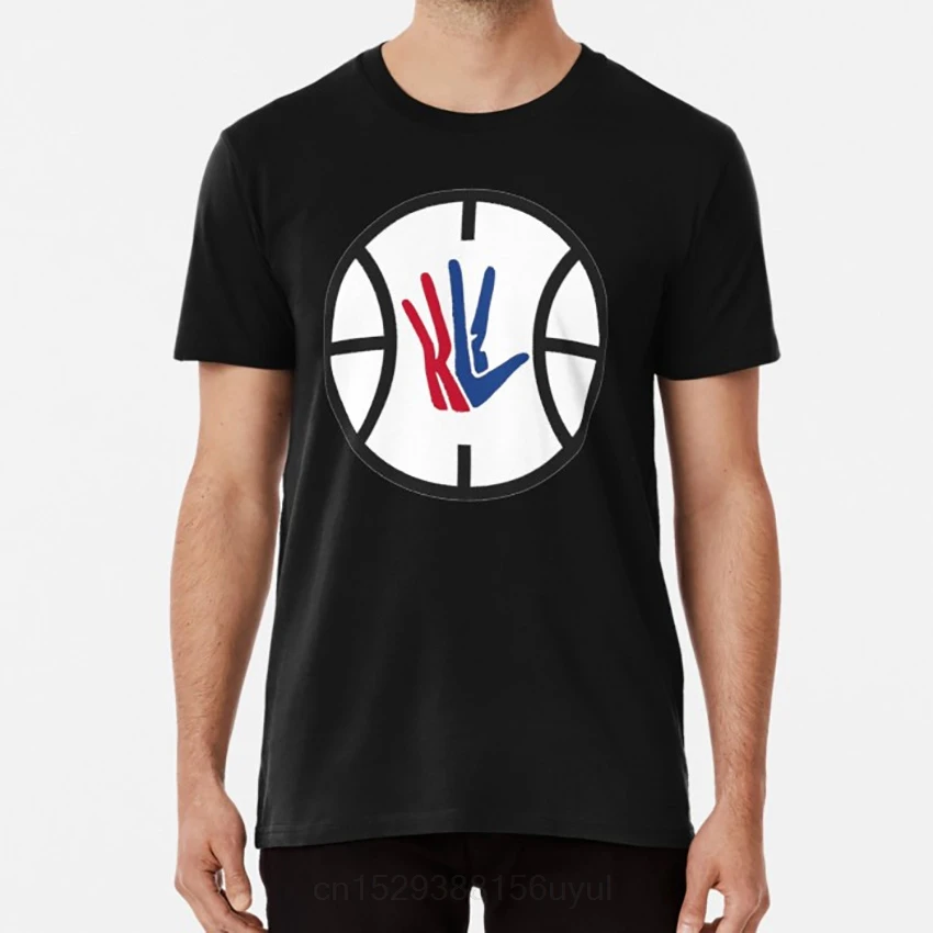 Лучшая футболка с логотипом Леонарда ла клиппера Kawhi kawhi Клоу клипсы для