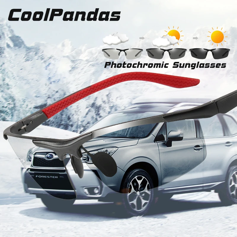 Солнцезащитные очки CoolPandas мужские фотохромные брендовые классические