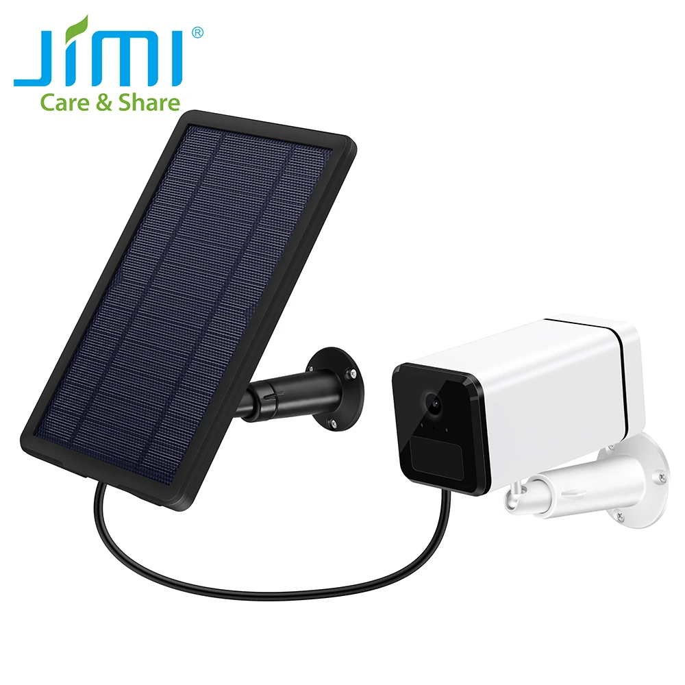 IP камера Jimi JH018 4G 1080p солнечная панель аккумуляторная батарея работает с SIM картой
