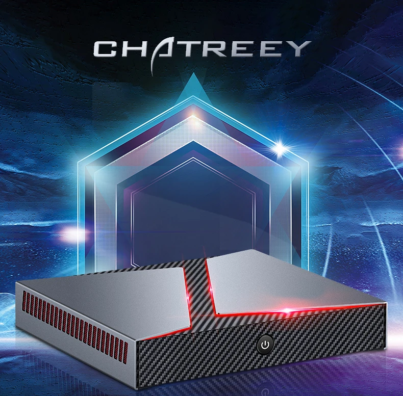 Chatreey G1 mini pc intel core i5 i7 i9 6cores with Nvidia GTX1650 4G Graphics Windows 10 linux gaming desktop computer