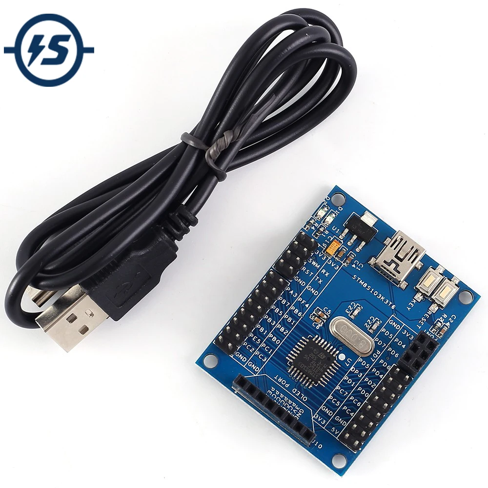Макетная плата ARM STM8S STM8S103K3T6 программируемый MCU контроллер системная