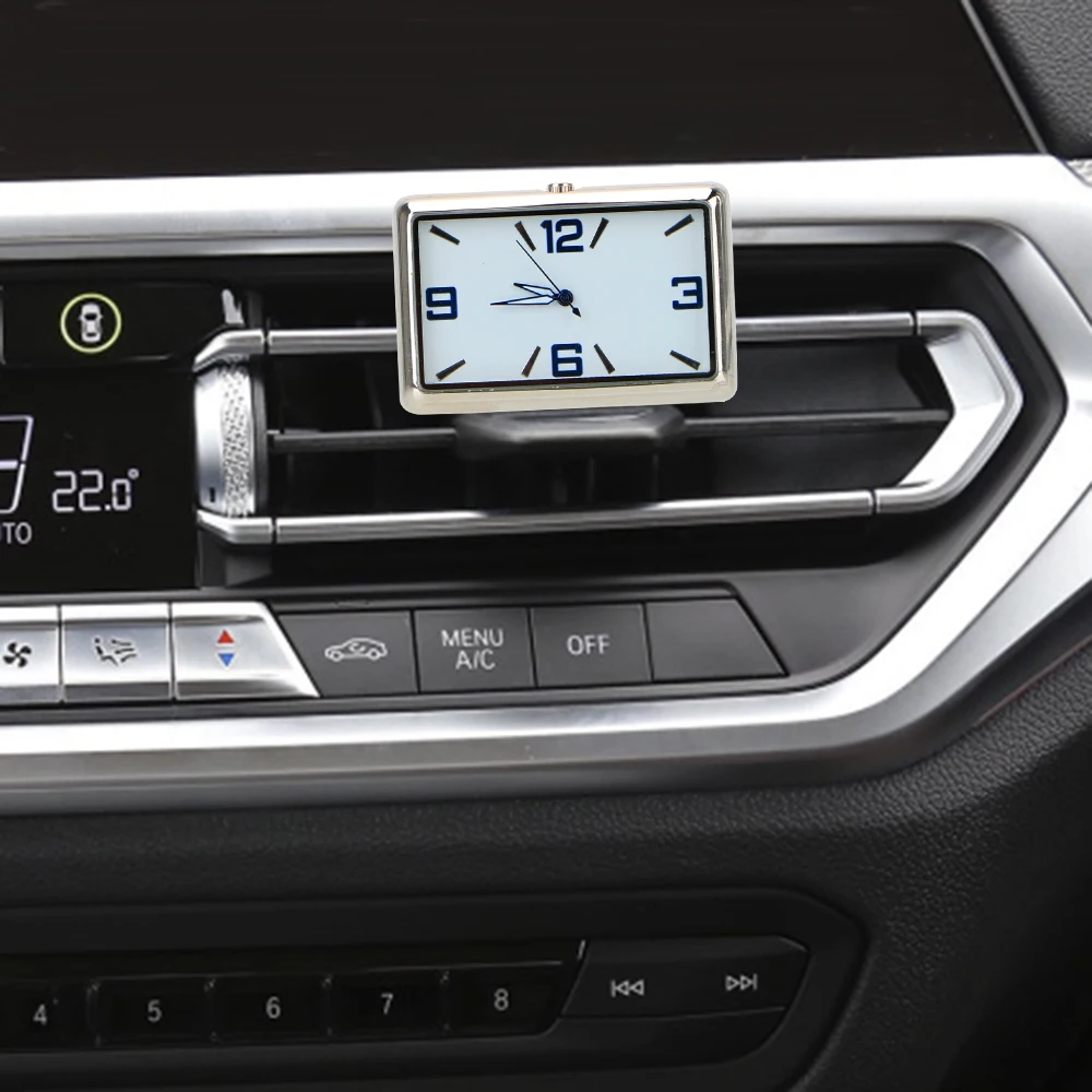 High Quality Automobiles Car Decoration Clock Watch Car Interior Electronic Quartz Watch Double-sided Sticker Car Decoration