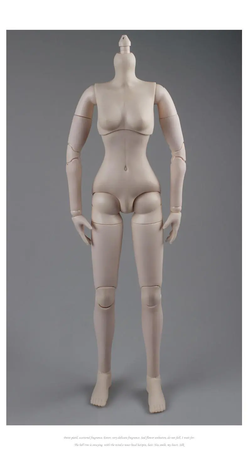 1/3 кукла 60 см кукла включает в себя тело Голова глаз одежда и обувь 201910 - Цвет: only body