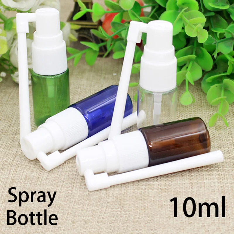 

Green Brown Blue Transparent 10ml Plastic Spray Bottle Cosmetic Perfume Container Long Sprayer Travel Package Free Shipping