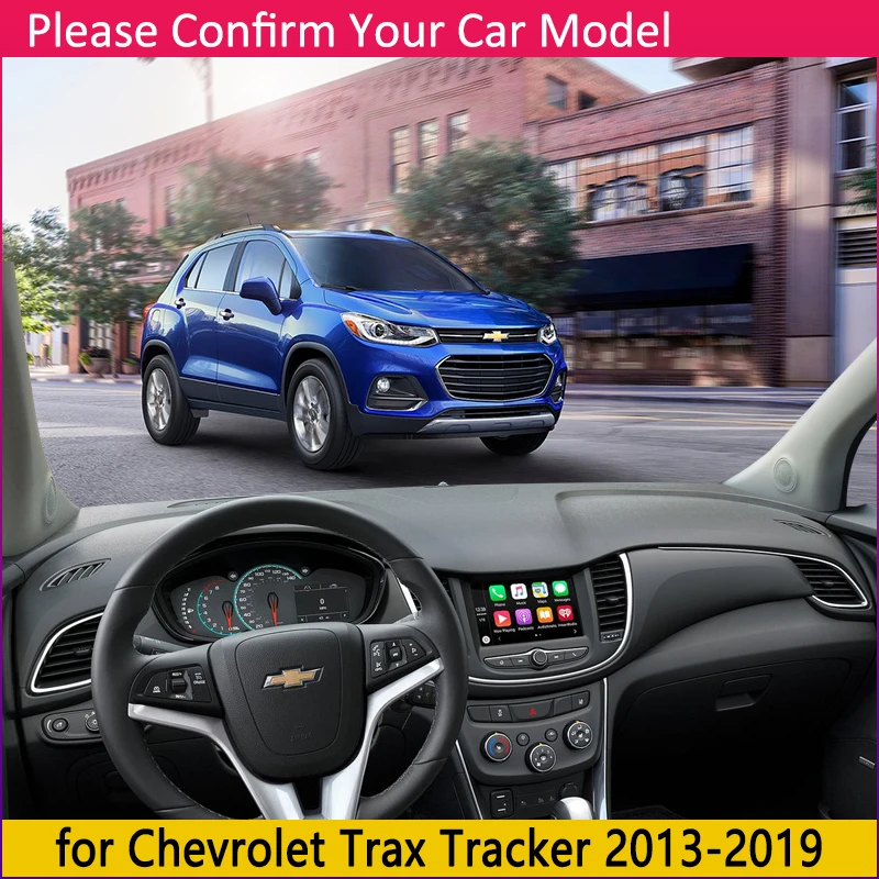 Для Chevrolet Trax Tracker Holden 2013~ Противоскользящий коврик, накладка на приборную панель, Солнцезащитный коврик, автомобильные аксессуары, Коврик