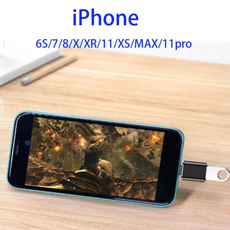 Адаптер Lightning для Apple usb накопитель подходит флеш накопителей mobile phone