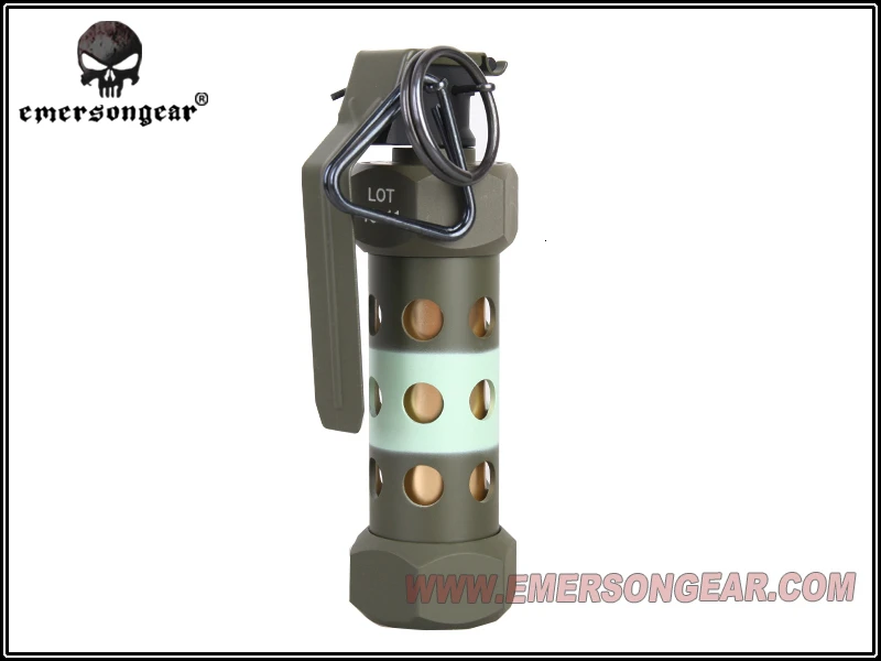 EmersonGear манекен BD M84 граната вспышка бомба 1:1 Модель AEG металлический алюминиевый
