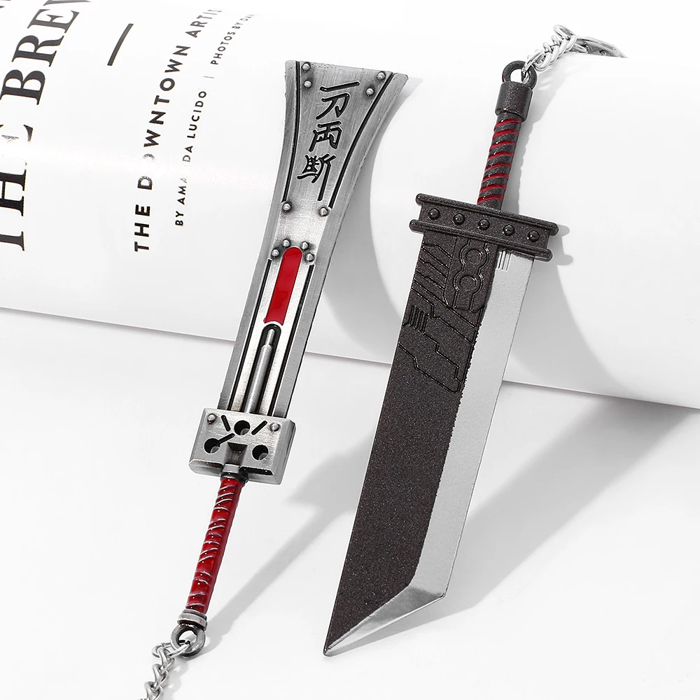FinalFantasy7VIIRemakeSwordKeychainCloudStrifeBusterSword