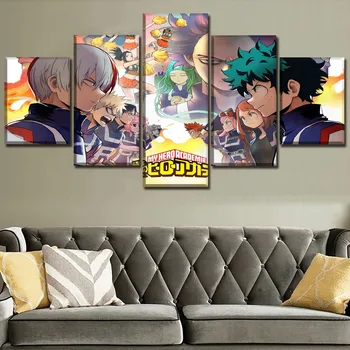 

Anime My Hero Academia Painting Diamond Diy Full Round Drill 5D Home Decor Cross Stitch Wall Art Craft Embroidery Pictures Gift