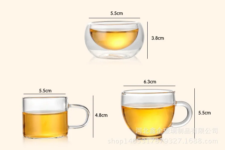 Для Heatable толстый термостойкий стеклянный цветочный горшок прозрачный чайный набор кунг-фу "чайный горшок набор