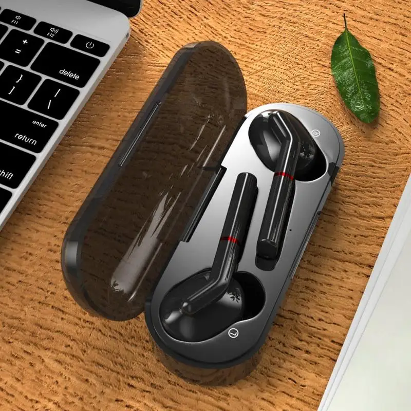 VV1 TWS, беспроводные Bluetooth 5,0, музыкальные наушники, сенсорные наушники, наушники с ушным крюком, зарядная коробка, устойчивая к поту, Спортивная гарнитура, черный цвет, новинка