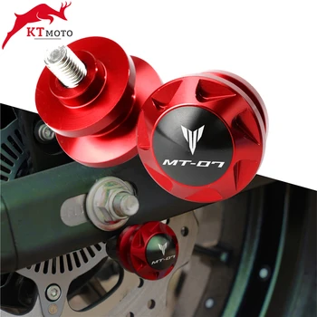 

For Yamaha MT-07 MT07 MT 07 Tracer 2014-2019 2018 2017 M6 Swingarm Spool Slider Stand Screws Motorcycle Accessories