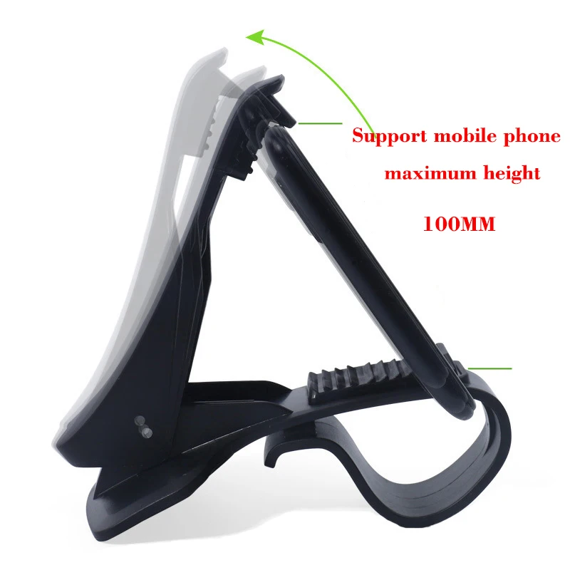 

Direct viewing HUD bracket Car navigation bracket Car dashboard universal 360 degree mobile phone bracket