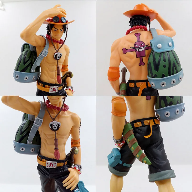 Японское аниме Один Кусок Portgas D Ace Luffy ПВХ фигурка игрушки годовщина специальный
