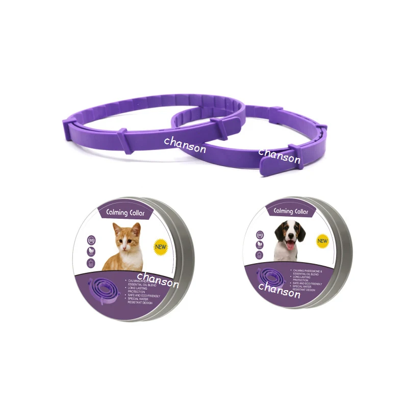 38/62cm Pet Calm Collar Relieve Anxiety Cat And Dog Pacify Adjustable