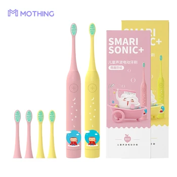 

Rechargable Toothbrush Electric Toothbrush For Kids Sonic USB Portable Charging 4 Heads Tooth Brush Electric Replacement Heads