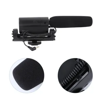 

1 Set Microfilm Recording Mic Interview Recording Mic Live Camera Microphone for Outdoor Camera Interview Phone